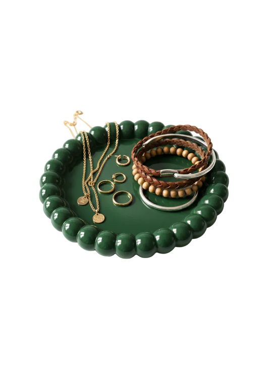 Takı ve Dekor Tabağı Mercan Yeşili 10 cm