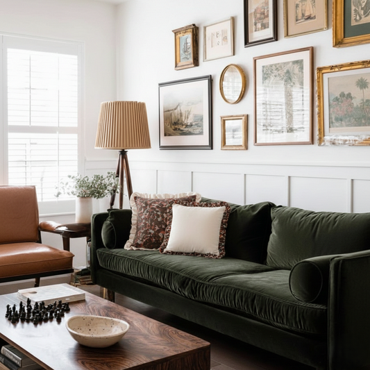 Star Omega Dekoratif Kadife Fırfır Kırlent Desenli