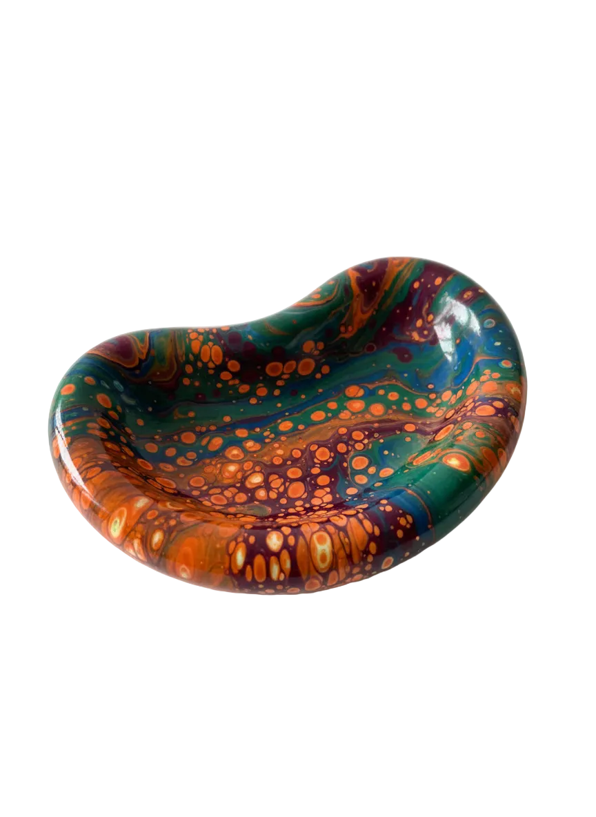 Tyche Nature Beton Dekoratif Kayık Tabak