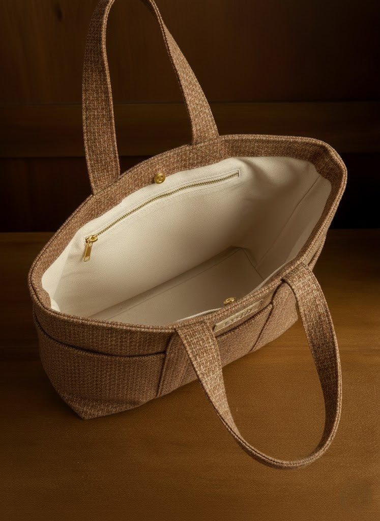 Aspen Tweed Turuncu Çanta