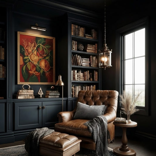 Tyche No.4 Kadim Denge Yağlı Boya Tablo 80 cm x 80 cm