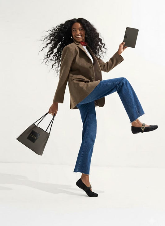 Gaia Kanvas Çanta Gri