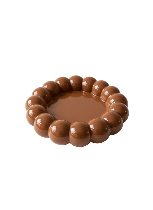 Takı ve Dekor Tabağı Kahverengi