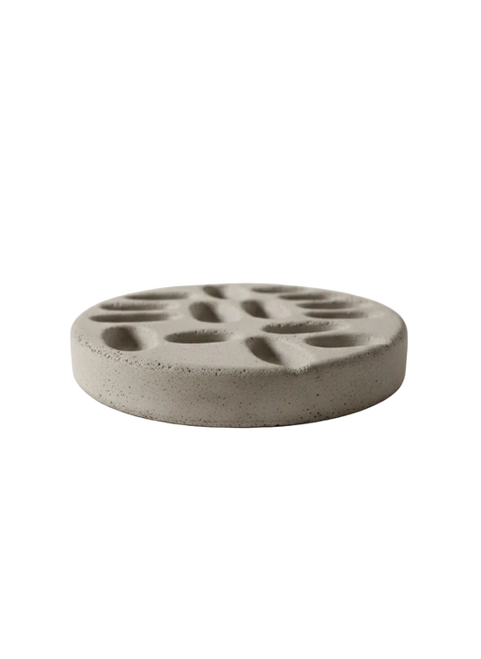 El Yapımı Modern Yüzük Tabağı Ham Beton