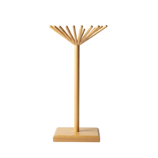 Dekoratif Kolye Askısı Ham Ahşap