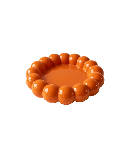 Takı ve Dekor Tabağı Turuncu 10 cm