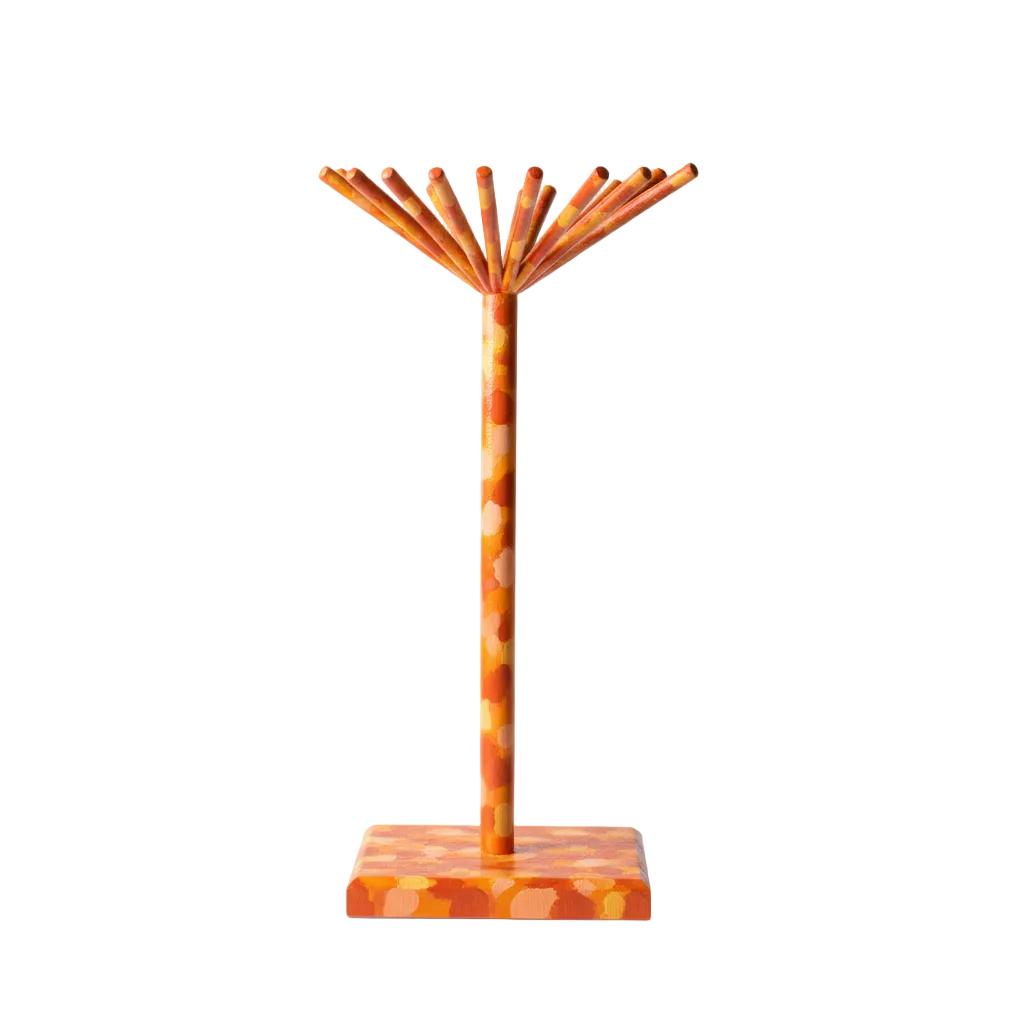 Dekoratif Kolye Askısı Turuncu