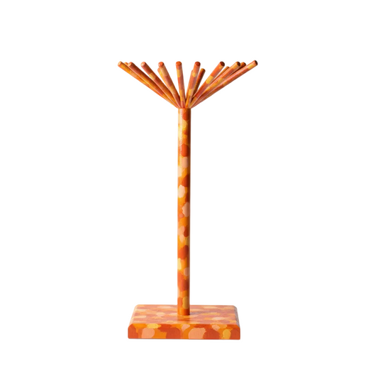 Dekoratif Kolye Askısı Turuncu