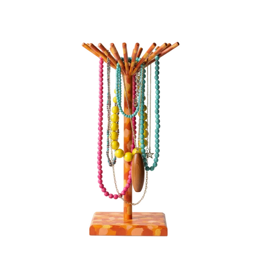 Dekoratif Kolye Askısı Turuncu