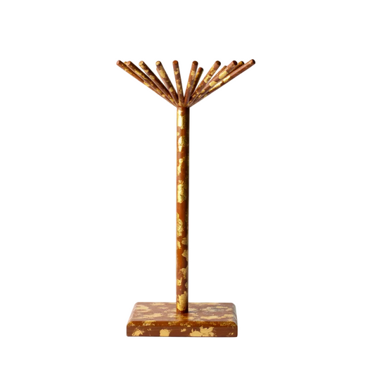 Dekoratif Kolye Askısı Kahverengi