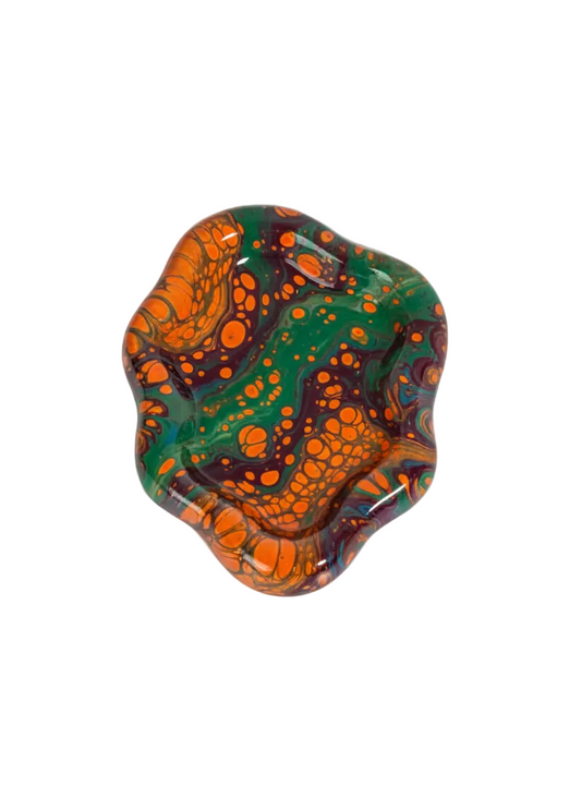 Tyche Nature Beton Dekoratif Oval Tabak