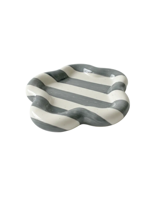 Tyche Lines Beton Dekoratif Yıldız Tabak