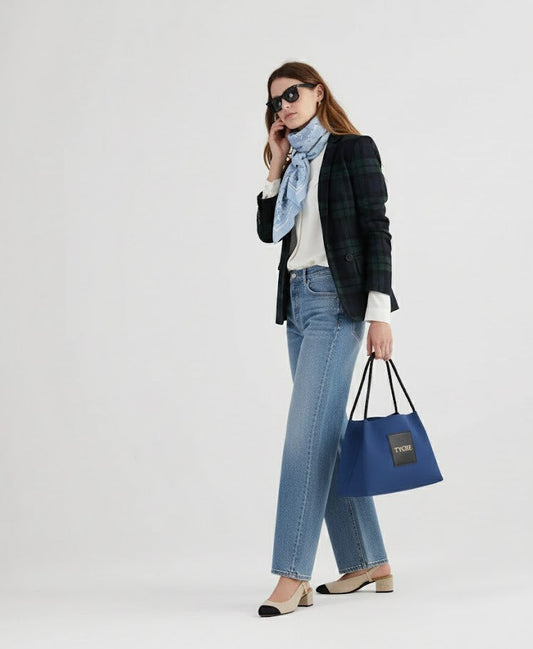 Gaia Kanvas Çanta Mavi