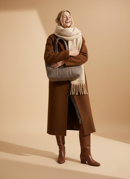 Aspen Tweed Kahverengi Çanta