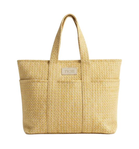 Aspen Tweed Sarı Çanta